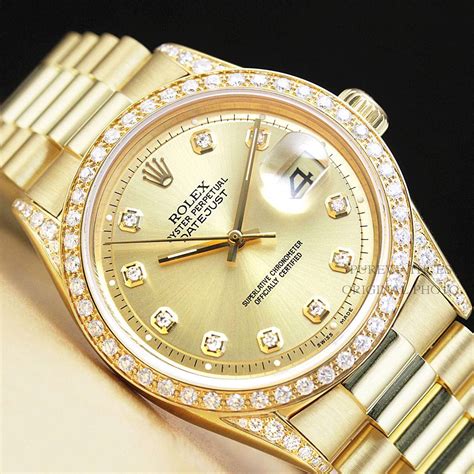 gold rolex new men|solid gold Rolex watches.